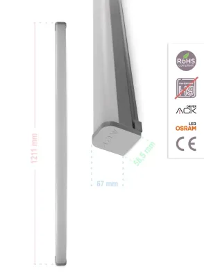 ACK AT03-01230 36W 6500K IP65 120CM Led Etanj Armatür - 5