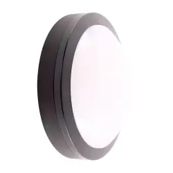 ACK AT10-51831 18W Siyah Led Tavan ve Duvar Armatürü 6500K Beyaz Işık IP65 - ACK (1)
