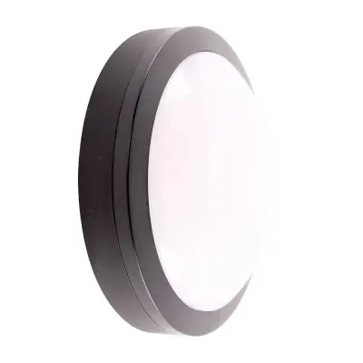 ACK AT10-51831 18W Siyah Led Tavan ve Duvar Armatürü 6500K Beyaz Işık IP65 - 2