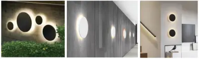 ACK AT15-01891 18W Led Duvar Armatürü Siyah Kasa 6500-4000-3000K - 3