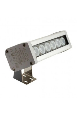 ACK AT20-00603 6W Led Wallwasher 18CM 3000K Günışığı IP65 - ACK