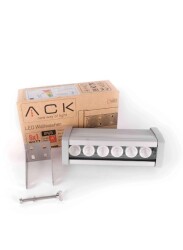 ACK AT20-00653 6W Led Wallwasher 18cm Yeşil Işık IP67 - ACK (1)