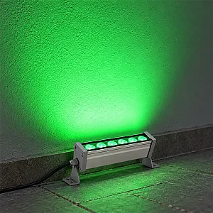 ACK AT20-00953 9W Led Wallwasher Yeşil Işık 27cm IP65 - ACK (1)