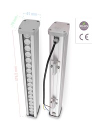 ACK AT20-01803 18W Led Wallwasher 48cm 3000K Günışığı IP67 - 6