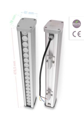 ACK AT20-01803 18W Led Wallwasher 48cm 3000K Günışığı IP67 - 6