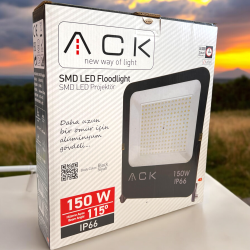 ACK AT62-19432 150W Led Projektör 6500K Beyaz Işık - 2