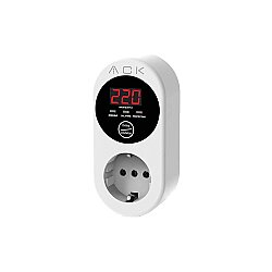 ACK AY27-00010 Voltaj Korumalı Priz PVP-04-15A 140-270V - ACK