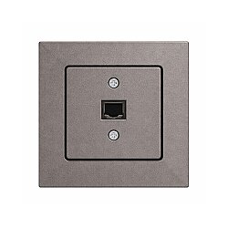 Artline Novella/Trenda N/T Antrasit Fiber Optik Kapak (Çerçeve Hariç) - Viko Artline