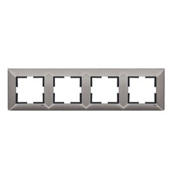 Artline Trenda Metal Inox Dörtlü Çerçeve - Viko Artline