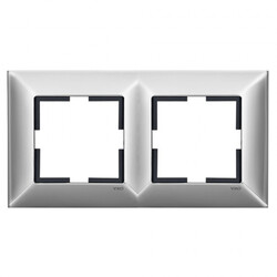 Artline Trenda Metal Krom İkili Çerçeve - Viko Artline