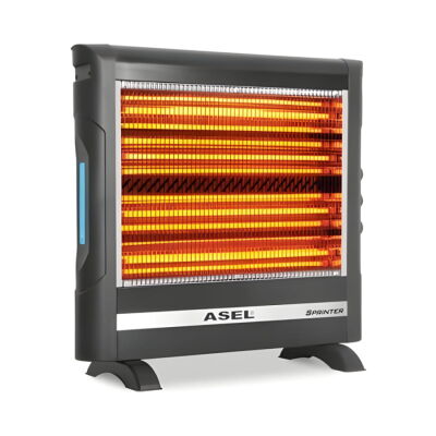 Asel 2800 W Buharlı Fanlı Isıtıcı Soba - 1