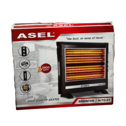 Asel 2800 W Buharlı Fanlı Isıtıcı Soba - (1)