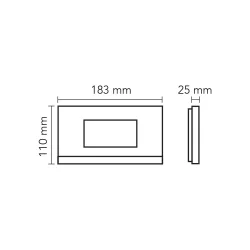 Audio 001184 4.3 inç Beyaz Bus Plus Görüntülü Diafon - 5