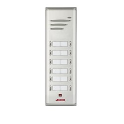 Audio 004849 E12 Basic Serisi Çift Butonlu Zil Paneli 12 li - Audio