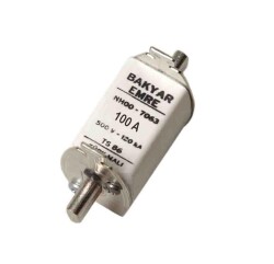 Bakyar NH00 Buşon 100A - 