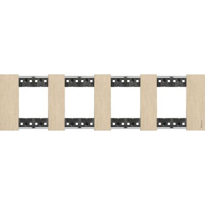Bticino 4x2M Metal Altın Çerçeve - 1