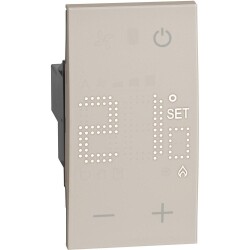 Bticino Elektronik Oda Termostatı 2A 240V 2M Kum Beji - Bticino
