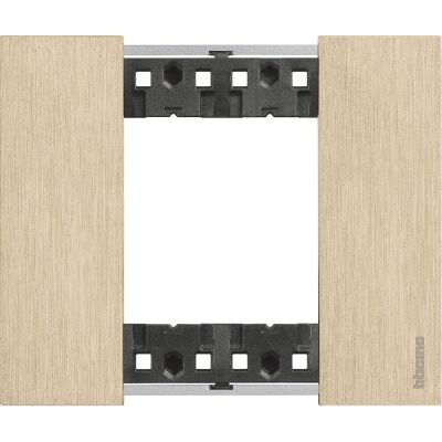 Bticino KA4802ZW Metal Çerçeve 2M Altın - 1