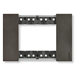 Bticino Living Now KA8603NG 3 Modül Sis Rengi Metal Çerçeve - 1