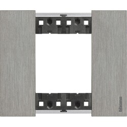 Bticino Metal Çerçeve 2M Çelik - Bticino