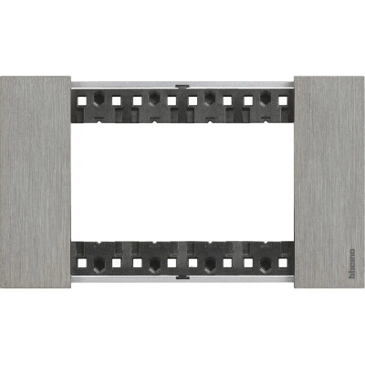 Bticino Metal Çerçeve 4M Çelik - Bticino