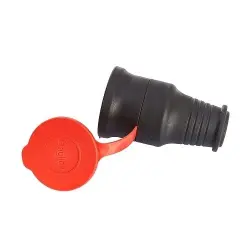 BYLION KDPT 3x25A Siyah Kauçuk Trifaze Uzatma Priz IP44 - 1