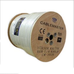 Cablemaster RG6 U4 Cm-302 Anten Kablosu - 1