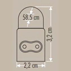 Cata CT-2467 10 Watt 58cm T5 Ledli Bant Eklenebilir Armatür Beyaz Işık - Cata (1)