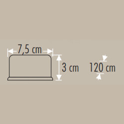 Cata CT-2476 72W 120cm Yatay Ledli Bant Armatür Beyaz Işık - 5