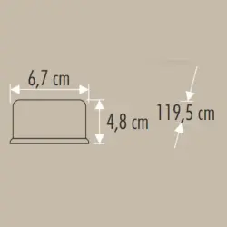 Cata CT-2480 40W Acil Aydınlatma Kitli Ledli Etanj (Beyaz) - Cata (1)