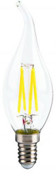Cata CT-4062 4W E14 3200K Günışığı Kıvrık Uç Buji Led Filament Ampul - Cata