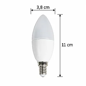 Cata CT-4079 7W E14 6500K Beyaz Buji Led Ampul - 3