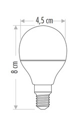 Cata CT-4233 Edison 6W E14 6400K Beyaz Led Ampul - 3