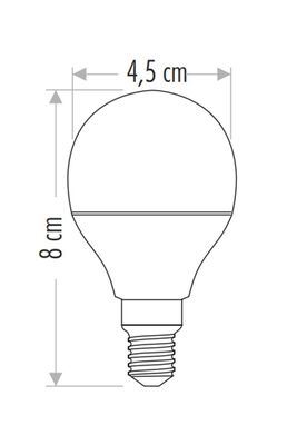 Cata CT-4233 Edison 6W E14 6400K Beyaz Led Ampul - 3
