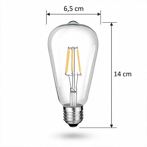 Cata CT-4353 8W E27 3200K Günışığı Led Filament Ampul - 3