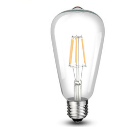 Cata CT-4353 Edison 8W E27 6400K Led Ampul - Cata