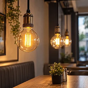 Cata CT-4354 6W E27 3200K Günışığı Rustik Glop Led Ampul - Cata (1)