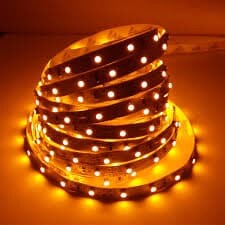 Cata CT-4492 Üç Çip Dış Mekan Silikonlu Şerit Led Amber - Cata (1)