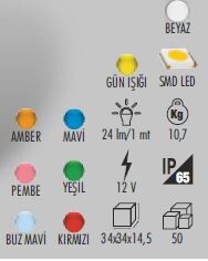 Cata CT-4555 12V Neon Led Hortum Yeşil Işık - Cata (1)