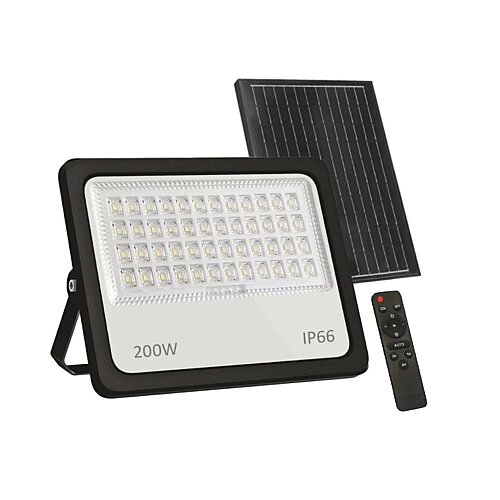 Cata CT-4649 200w Solar Led Sokak Projektör Beyaz Işık - 1