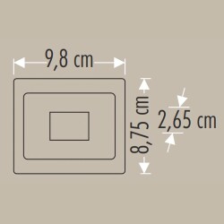 Cata Ct-4656 20w Slim Led Projektör Günışığı - Cata (1)