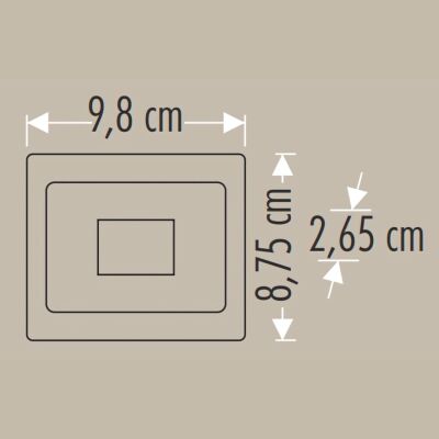 Cata Ct-4656 20w Slim Led Projektör Günışığı - 2