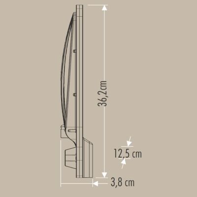 Cata CT-4681 80W Led Sokak Armatürü 6400K Beyaz Işık - 4
