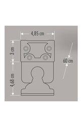 Cata CT-4696 60cm 24W Yeşil Profesyonel Gold Wallwasher - Cata (1)