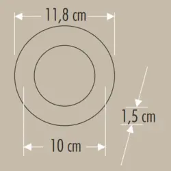 Cata CT-5145 6 Watt Panel Led Spot Armatür Beyaz Işık - Cata (1)