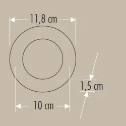 Cata CT-5145 6W Slim Led Panel Spot Armatür 4000K Ilık Beyaz - Cata (1)