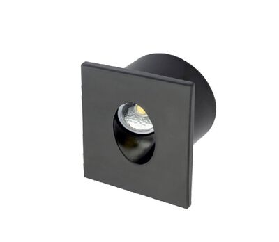 Cata CT-5179 3W Led Koridor Armatürü Siyah Kasa Günışığı - 1