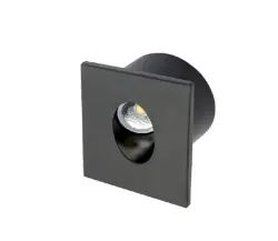 Cata CT-5179 3W Ledli Koridor Armatürü Siyah Kasa (Beyaz Işık) - 1