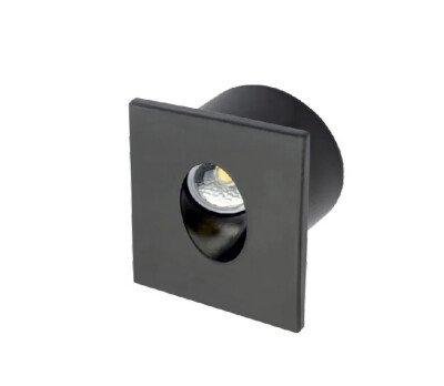 Cata CT-5179 3W Ledli Koridor Armatürü Siyah Kasa (Günışığı) - Cata