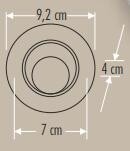 Cata CT-5252 7w Akik Cob Led Armatür Spot Armatür Saten Kasa Beyaz Işık - Cata (1)